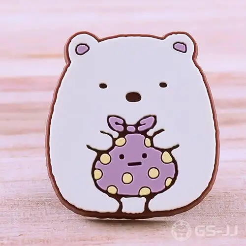Little White Bear PVC Patches Little White Bear PVC Patches