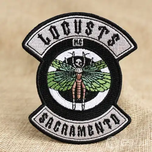 Locusts Embroidered Patches Locusts Embroidered Patches