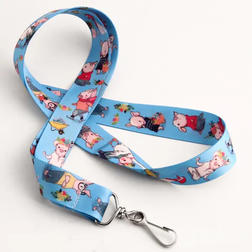 Cute Pig Cartoon Lanyards Cute Pig Cartoon Lanyards