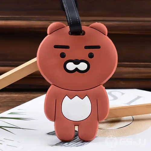 Mature Ryan Custom PVC Luggage Tag Mature Ryan Custom PVC Luggage Tag