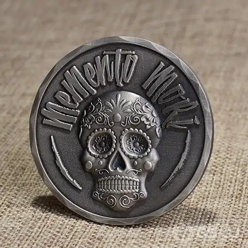 Memento Mori 3D Custom Coins Memento Mori 3D Custom Coins
