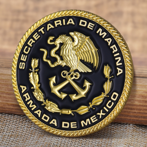 Mexican Navy Honor Challenge Coins