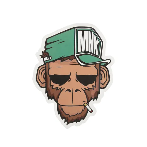 MNK Monkey Custom Stickers MNK Monkey Custom Stickers