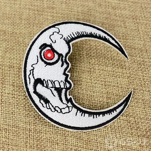 Moon Embroidered Patches Moon Embroidered Patches