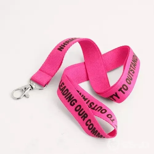 NHRMC Hot Pink Cheap Lanyards NHRMC Hot Pink Cheap Lanyards