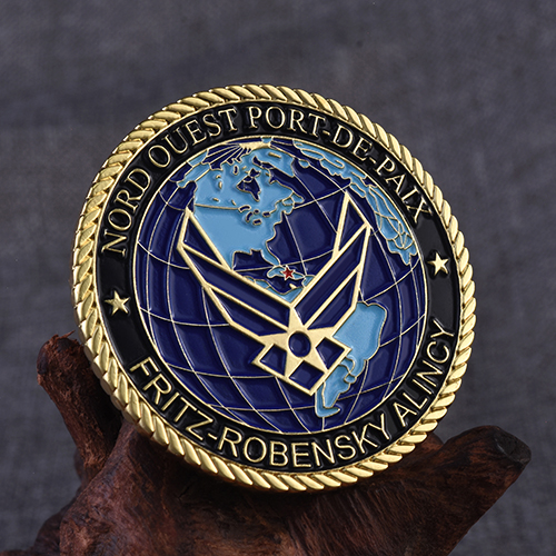 Nord Oueast Port-de-Paix Air Force Challenge Coins