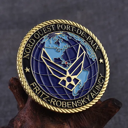 Nord Oueast Port-de-Paix Air Force Challenge Coins
