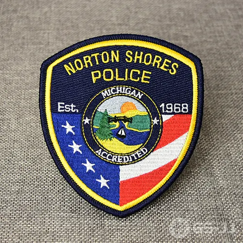 Norton Shores Police Embroidered Patches Norton Shores Police Embroidered Patches