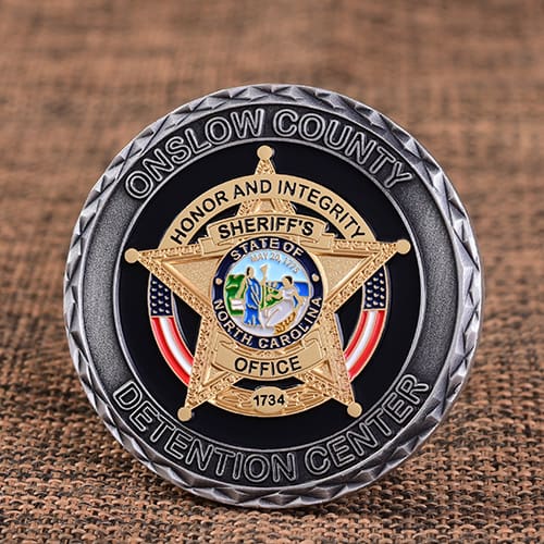 OC Detention Center Custom Coins