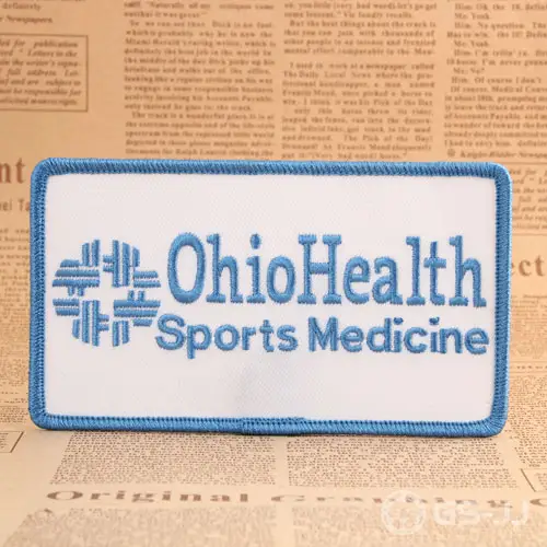 Ohio Health Sports Medicine Embroidered Patches Ohio Health Sports Medicine Embroidered Patches