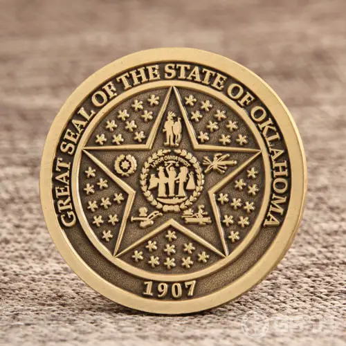 Oklahoma Antique Challenge Coins Oklahoma Antique Challenge Coins