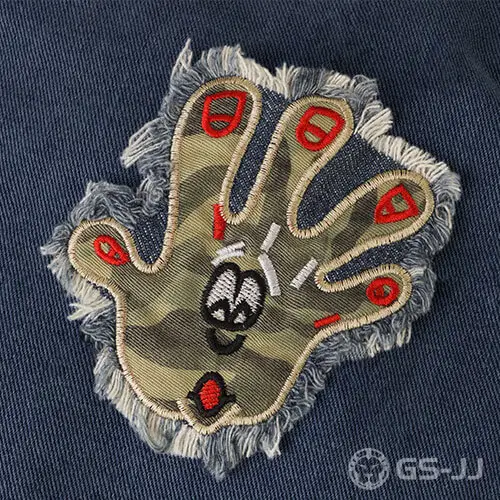 Palm Shape Denim Patches No Minimum Palm Shape Denim Patches No Minimum