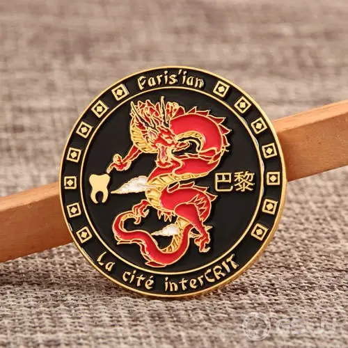 Paris Dragon Lapel Pins Paris Dragon Lapel Pins