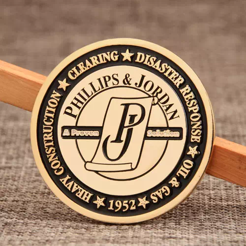 PHILLIPS & JORDAN Custom Challenge Coins