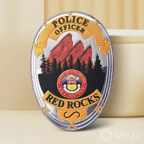 Police Officer Full Color TPU Patches Police Officer Full Color TPU Patches