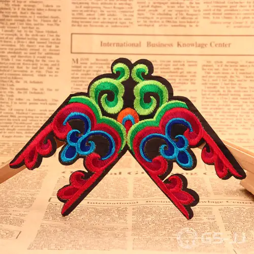 Swallow Shape Embroidered Patches Swallow Shape Embroidered Patches