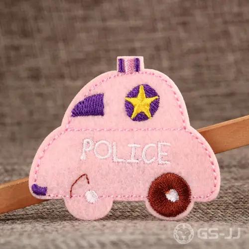 Police Car Custom Made Patches Police Car Custom Made Patches