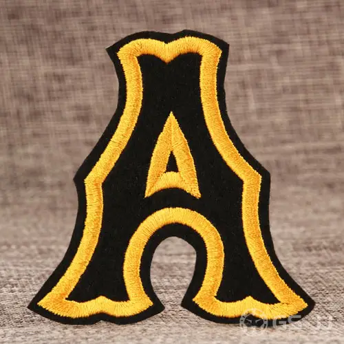 Letter A Cheap Custom Patches Letter A Cheap Custom Patches
