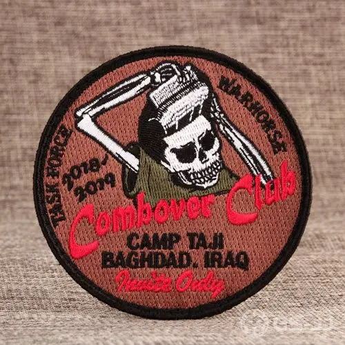 Combover Club Custom Patches for clothes Combover Club Custom Patches for clothes