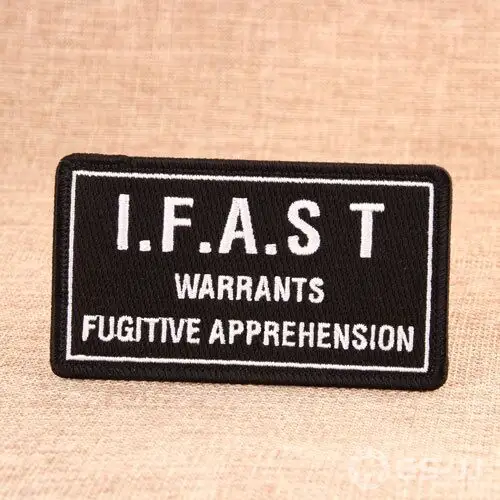 IFAST Cheap Custom Embroidered Patches IFAST Cheap Custom Embroidered Patches