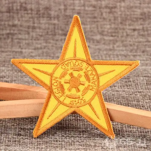Yellow Star Custom Sew On Patches Yellow Star Custom Sew On Patches