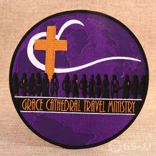 Grace Cathedral Embroidered Patches Grace Cathedral Embroidered Patches