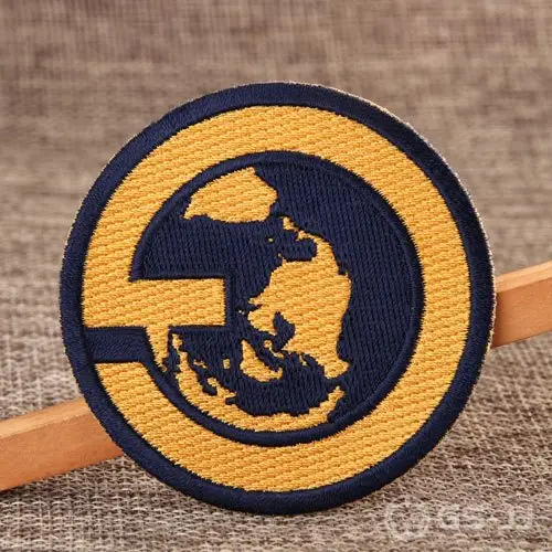 Earth Embroidered Patches Earth Embroidered Patches