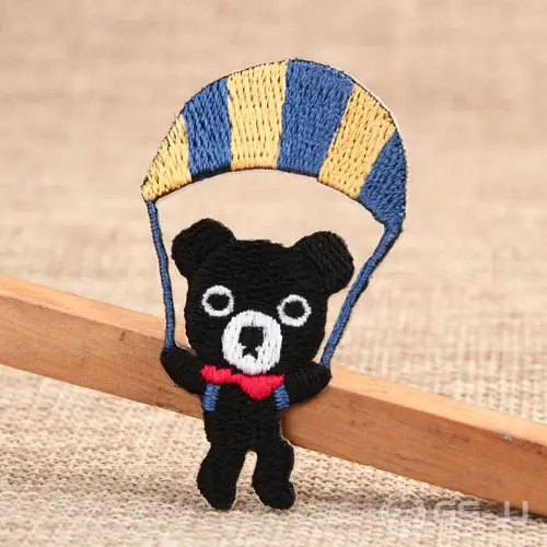 Cute Bear Custom Embroidered Patches Cute Bear Custom Embroidered Patches