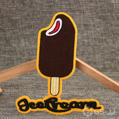 Chocolate Ice Cream Custom Patches Chocolate Ice Cream Custom Patches