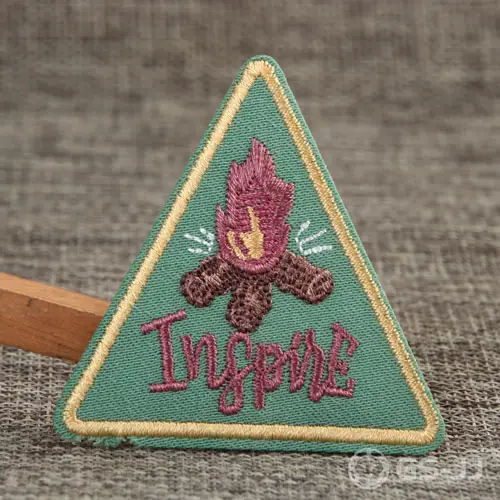 Torch Custom Embroidered Patches Torch Custom Embroidered Patches