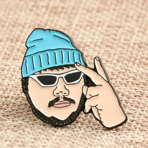 Rapper Enamel Lapel Pins Rapper Enamel Lapel Pins