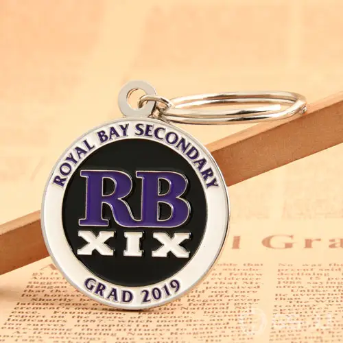 RB XIX Personalized Metal Keychains RB XIX Personalized Metal Keychains