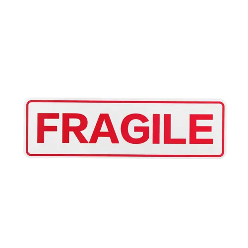 Rectangle Fragile Custom Stickers Rectangle Fragile Custom Stickers