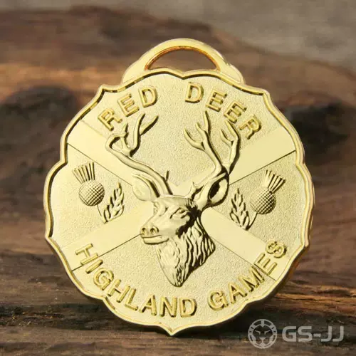 Red Deer Highland Games Custom Medals Red Deer Highland Games Custom Medals