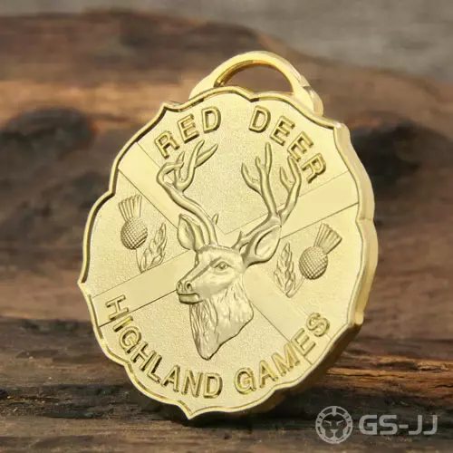 Red Deer Highland Games Custom Medals Red Deer Highland Games Custom Medals