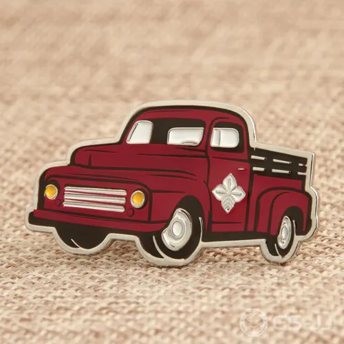 Red Truck Lapel Pins Red Truck Lapel Pins