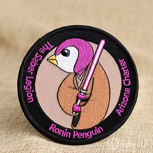Ronin Penguin Custom Patches Ronin Penguin Custom Patches
