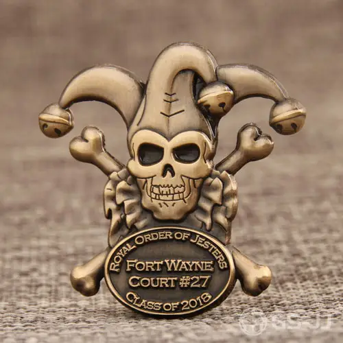 Royal Order of Jesters 3D Custom pins Royal Order of Jesters 3D Custom pins