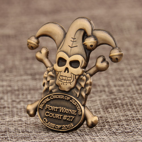 Royal Order of Jesters 3D Custom pins