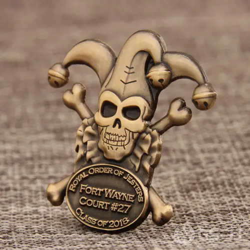 Royal Order of Jesters 3D Custom pins Royal Order of Jesters 3D Custom pins