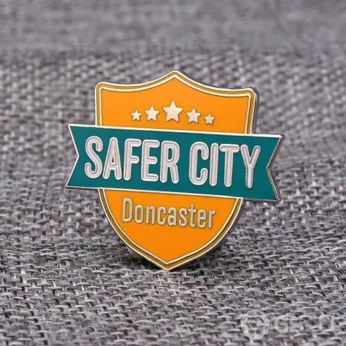Safer City Custom Pins Safer City Custom Pins