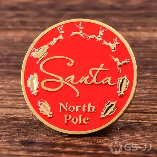 Santa Claus Custom Made Coins Santa Claus Custom Made Coins