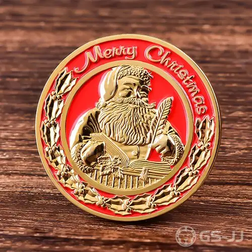 Santa Claus Custom Made Coins Santa Claus Custom Made Coins