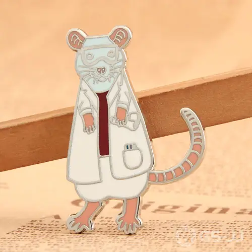 Scientist Mouse Lapel Pins Scientist Mouse Lapel Pins