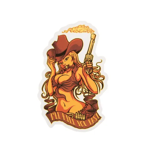 Sexy Cowgirl Custom Stickers Sexy Cowgirl Custom Stickers