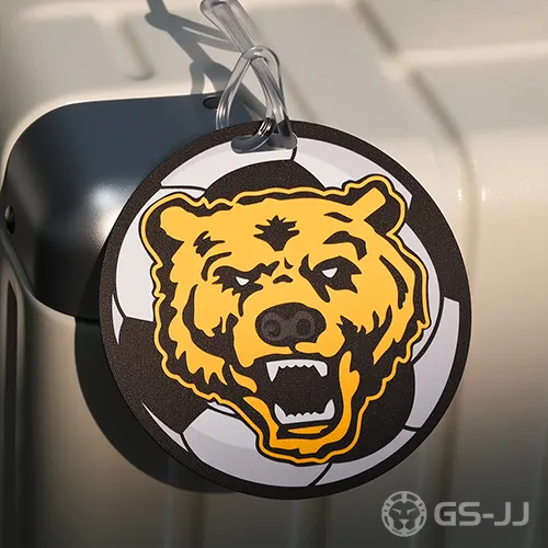 Shield Bear UA Custom Luggage Tag Shield Bear UA Custom Luggage Tag