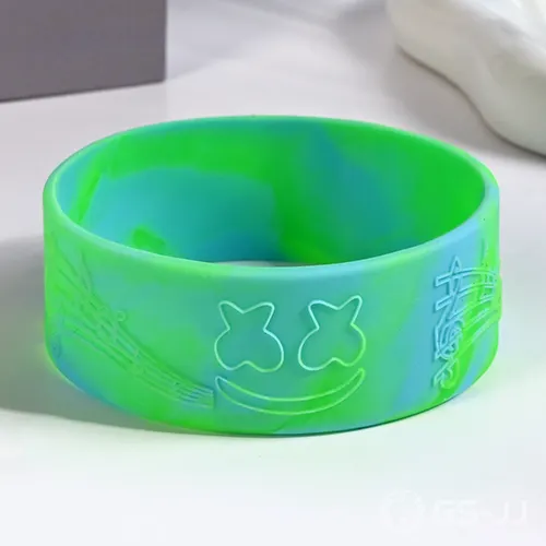 Smiling Face Custom Wristbands Smiling Face Custom Wristbands