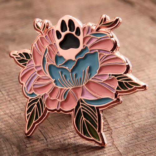 Special Flowers Custom Pins