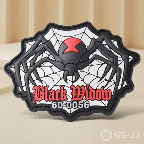 Spider PVC Custom Patches Spider PVC Custom Patches
