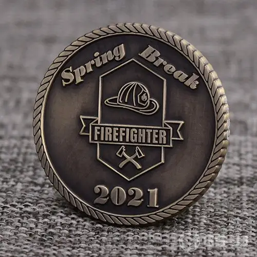 Spring Break Firefighter Coins Spring Break Firefighter Coins